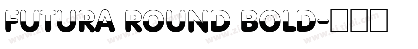 Futura Round Bold字体转换
